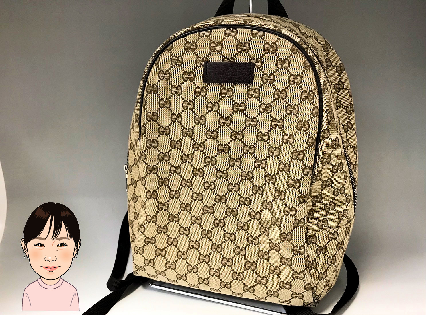 GUCCI 【グッチ】 GGキャンバス リュック 画像1