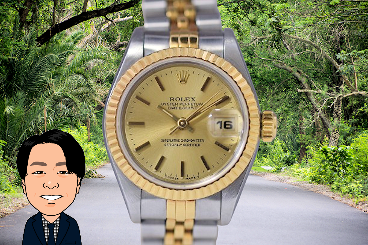 ROLEX 【ロレックス】 デイトジャスト 69173 レディース時計 画像1