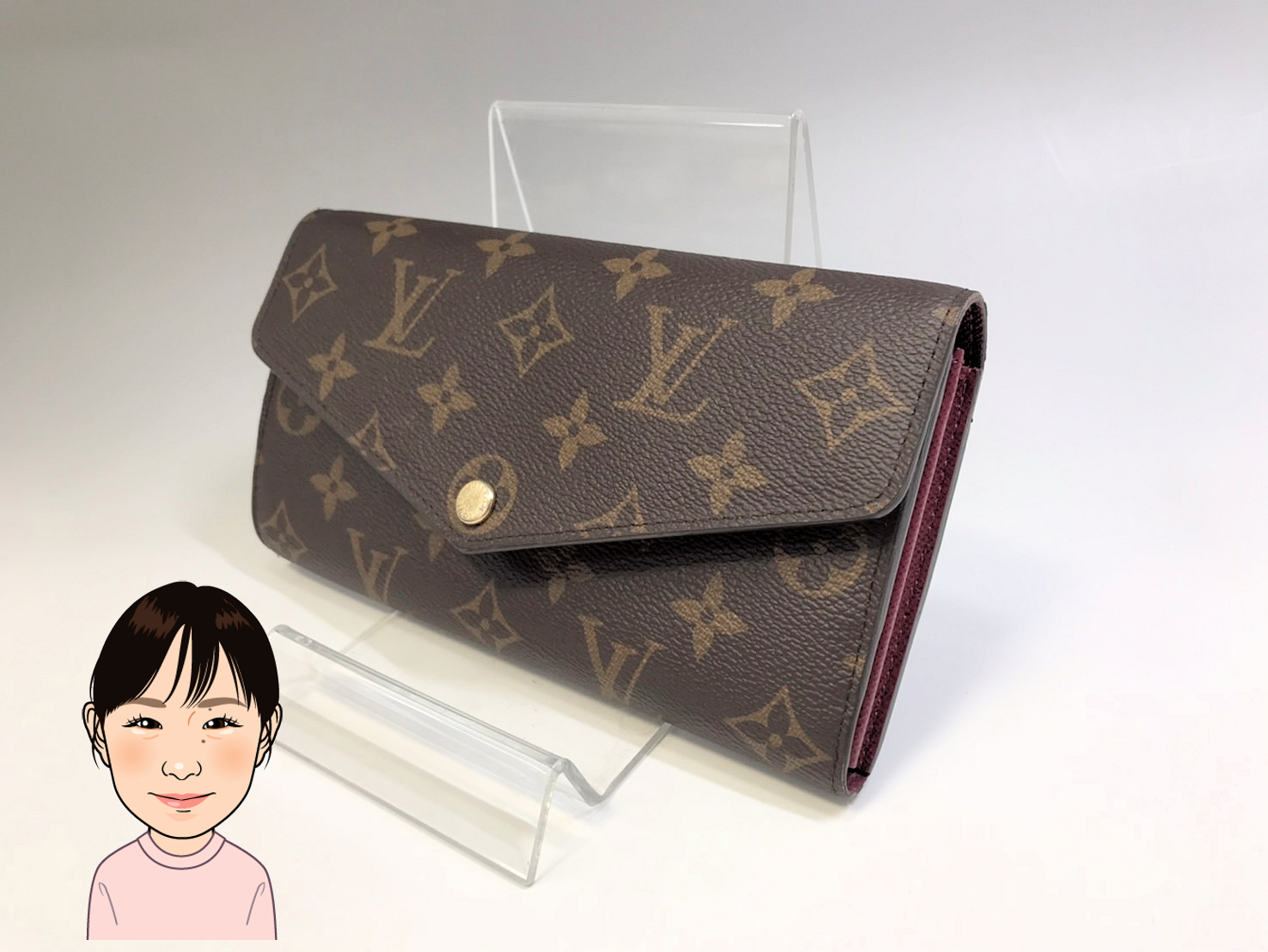 LOUIS VUITTON 【ルイヴィトン】 モノグラム ポルトフォイユ・サラ M62234 画像1