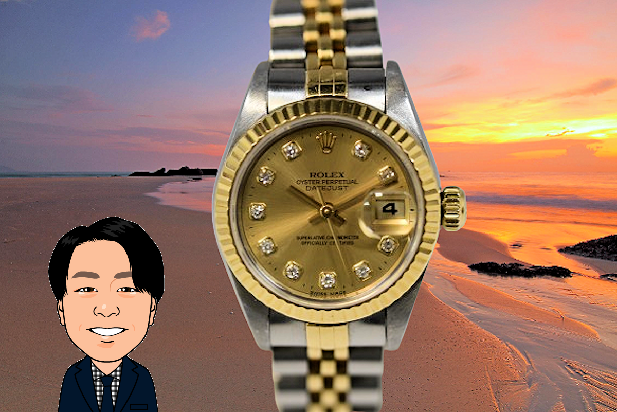 ROLEX 【ロレックス】 デイトジャスト 69173G レディース時計 画像1