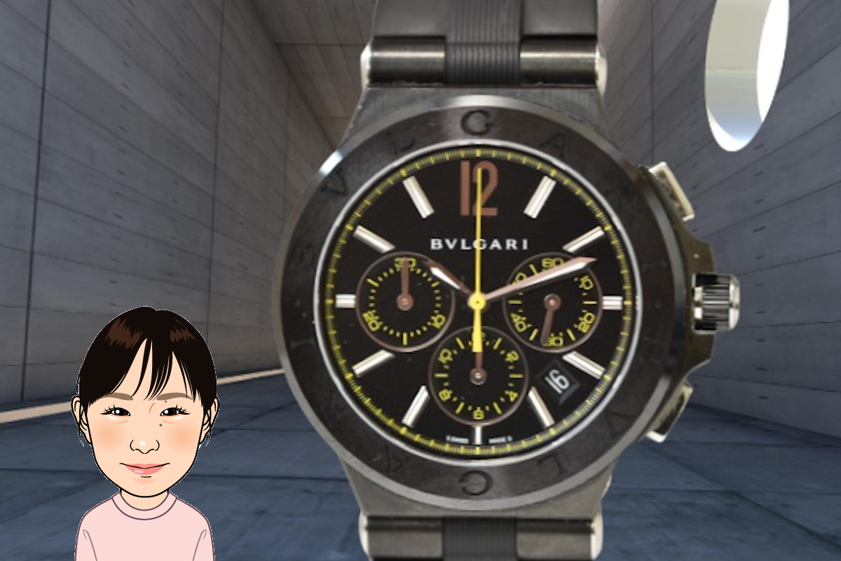 BVLGARI 【ブルガリ】 ディアゴノウルトラネオ クロノグラフ 画像1