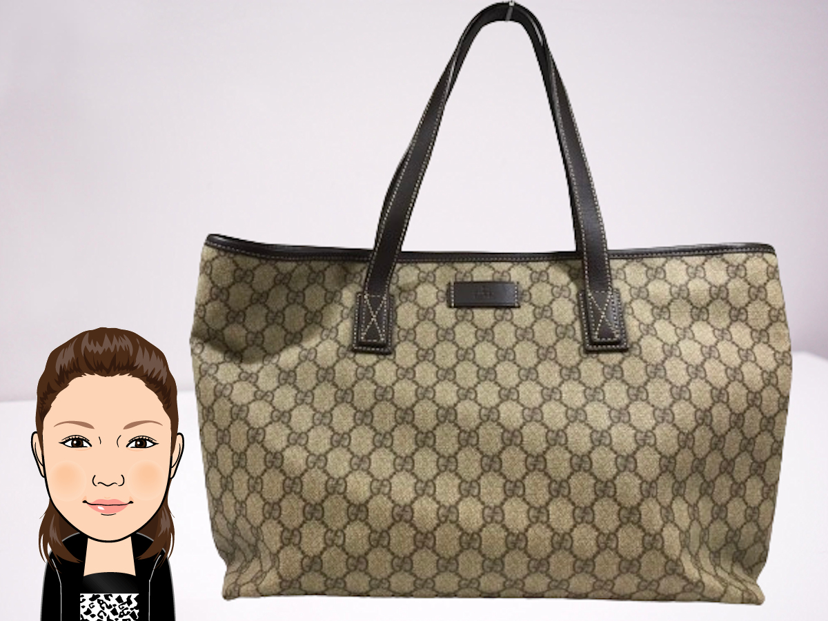 GUCCI 【グッチ】 GGスプリーム トートバッグ 画像1
