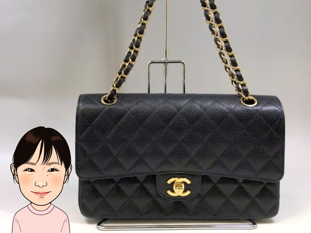 CHANEL 【シャネル】 マトラッセ チェーンショルダーバッグ キャビア 画像1