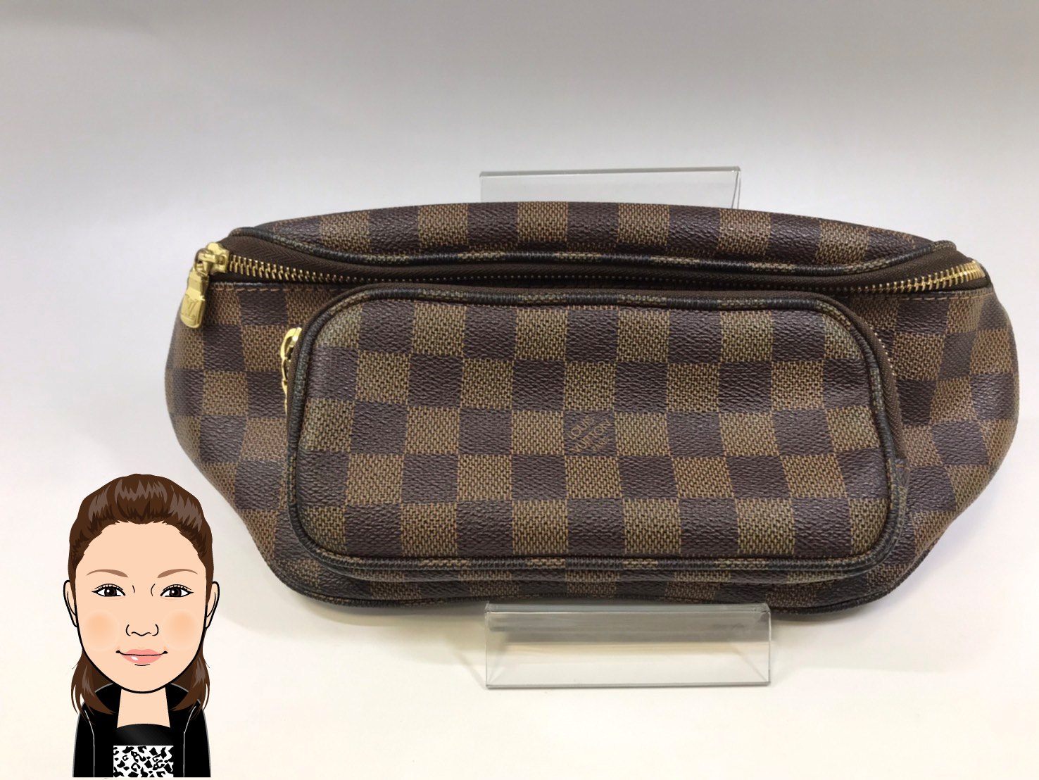 LOUIS VUITTON 【ルイヴィトン】 ダミエ バムバッグ･メルヴィール ウエストポーチ 画像1