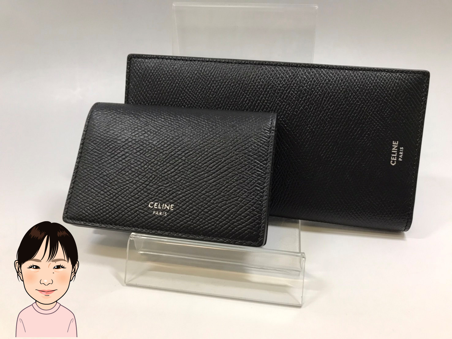 CELINE 【セリーヌ】 二つ折り長財布 コインケース 画像1