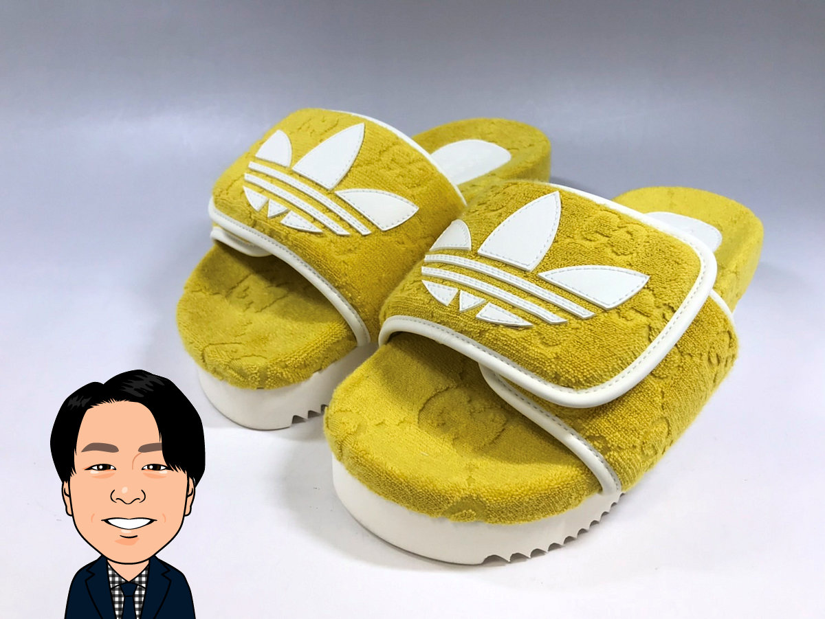 GUCCI×adidas 【グッチ×アディダス】 プラットフォームサンダル 画像1