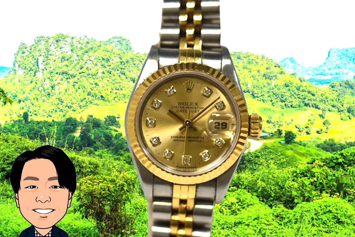 ROLEX 【ロレックス】 デイトジャスト 69173G レディース時計 画像1