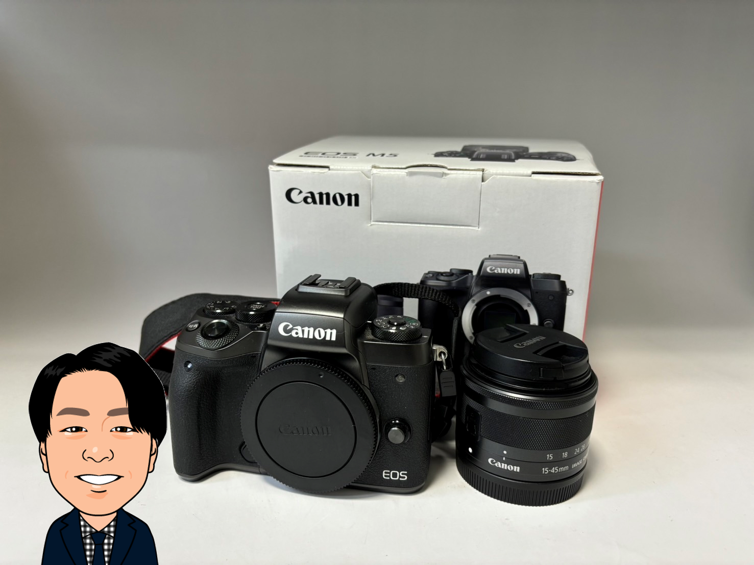 Canon 【キャノン】 EOS M5 ミラーレス一眼カメラ レンズキット 画像1