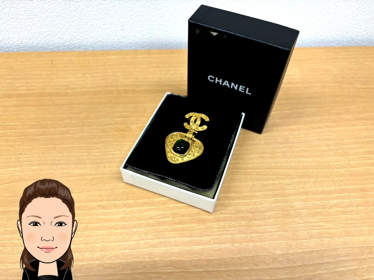 CHANEL 【シャネル】 GP ココマーク ブローチ 画像1