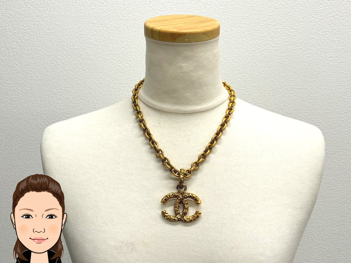 CHANEL 【シャネル】 GP ココマーク 溶岩 ネックレス 画像1