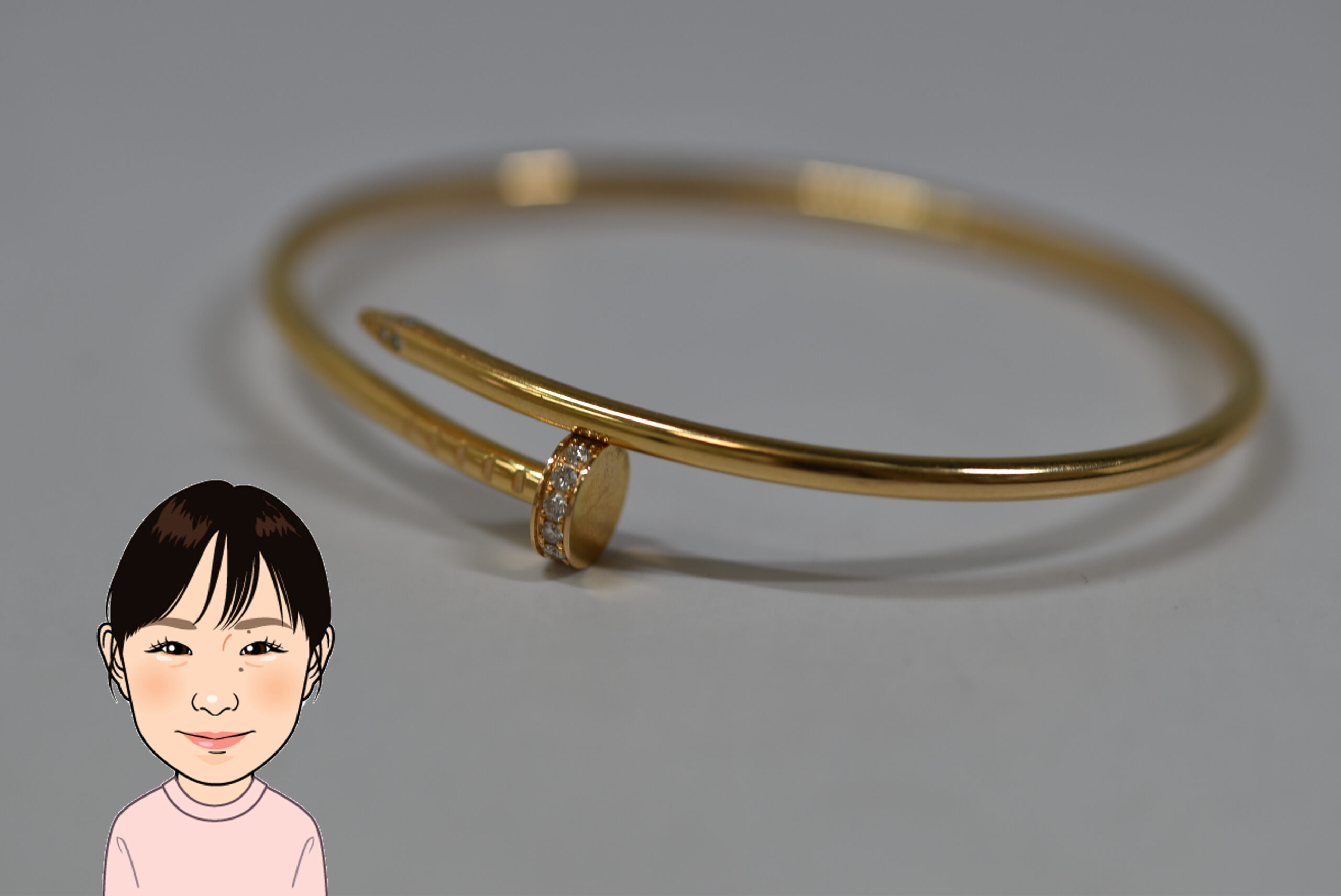 Cartier 【カルティエ】 ジュストアンクル ブレスレット 画像2