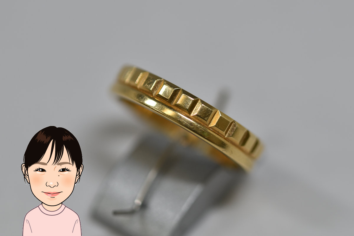 Boucheron 【ブシュロン】 キャトルラディアントリングハーフ 画像1