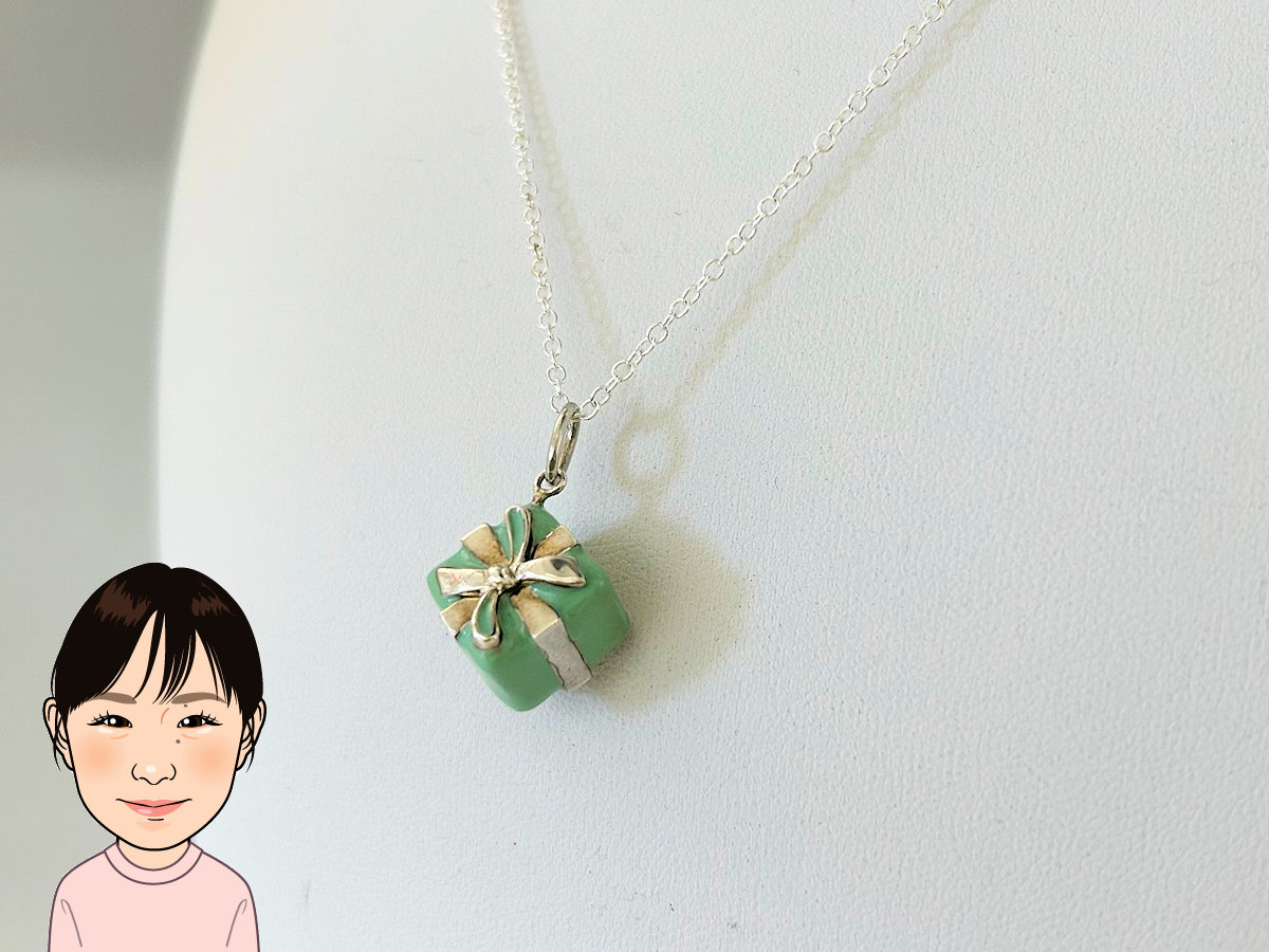 TIFFANY 【ティファニー】 SV925 シルバー プレゼントボックス チャーム 画像1