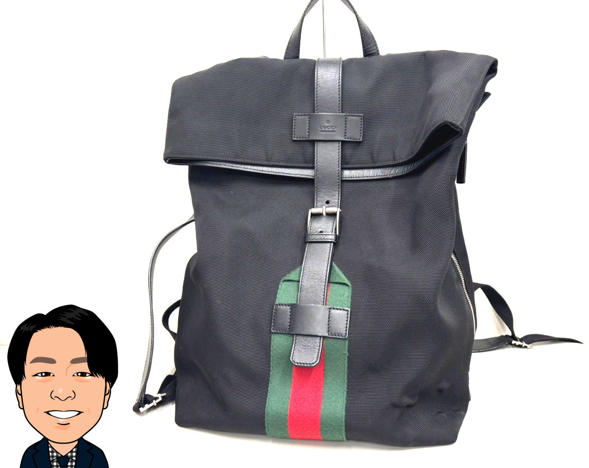 GUCCI 【グッチ】 シェリー キャンバス リュック 画像1