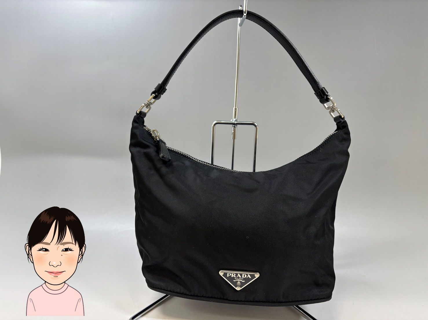 PRADA 【プラダ】 テスート ナイロン ワンショルダーバッグ 画像1