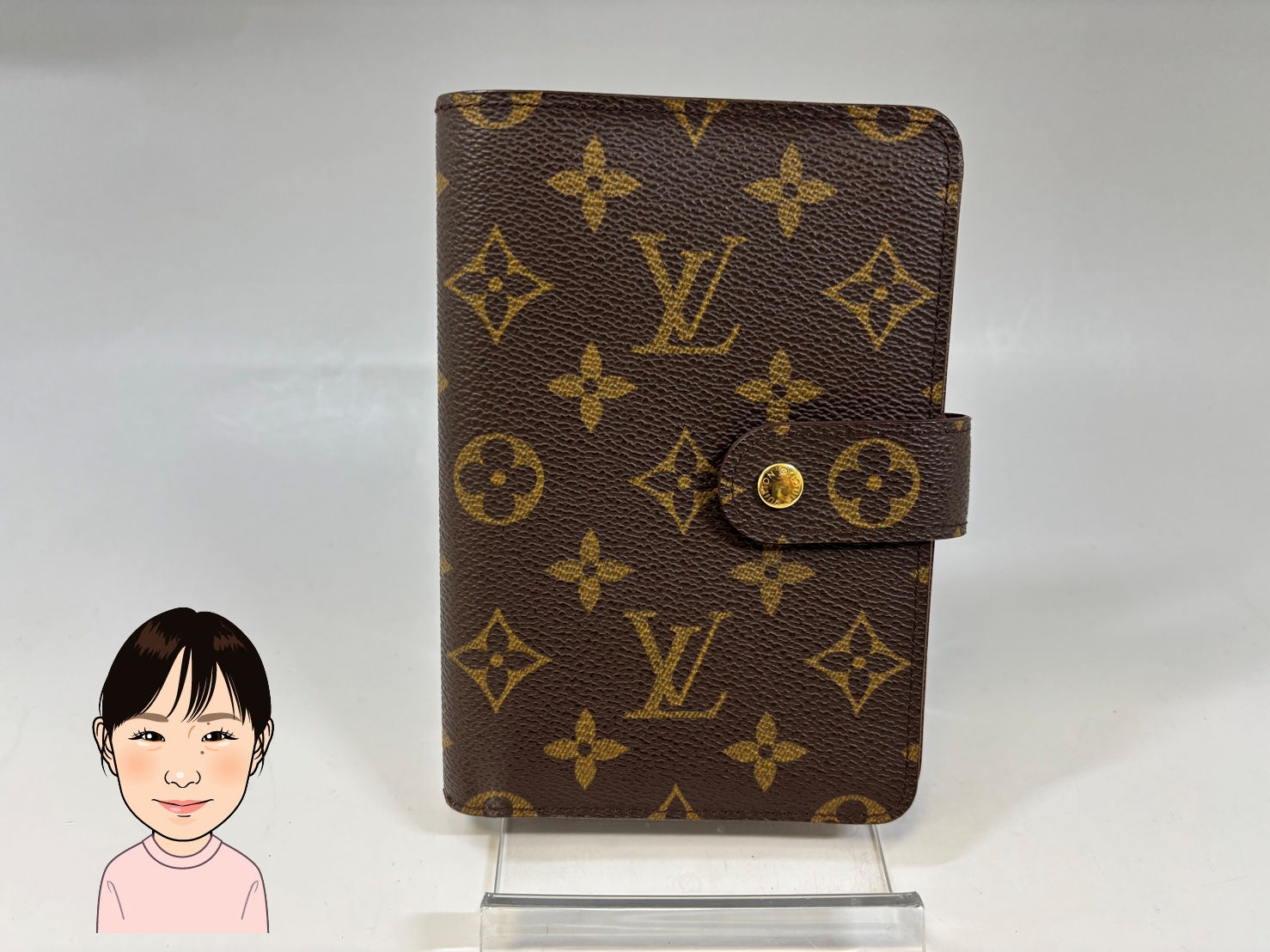 LOUIS VUITTON 【ルイヴィトン】 モノグラム ポルトパピエ・ジップ M61207 画像1