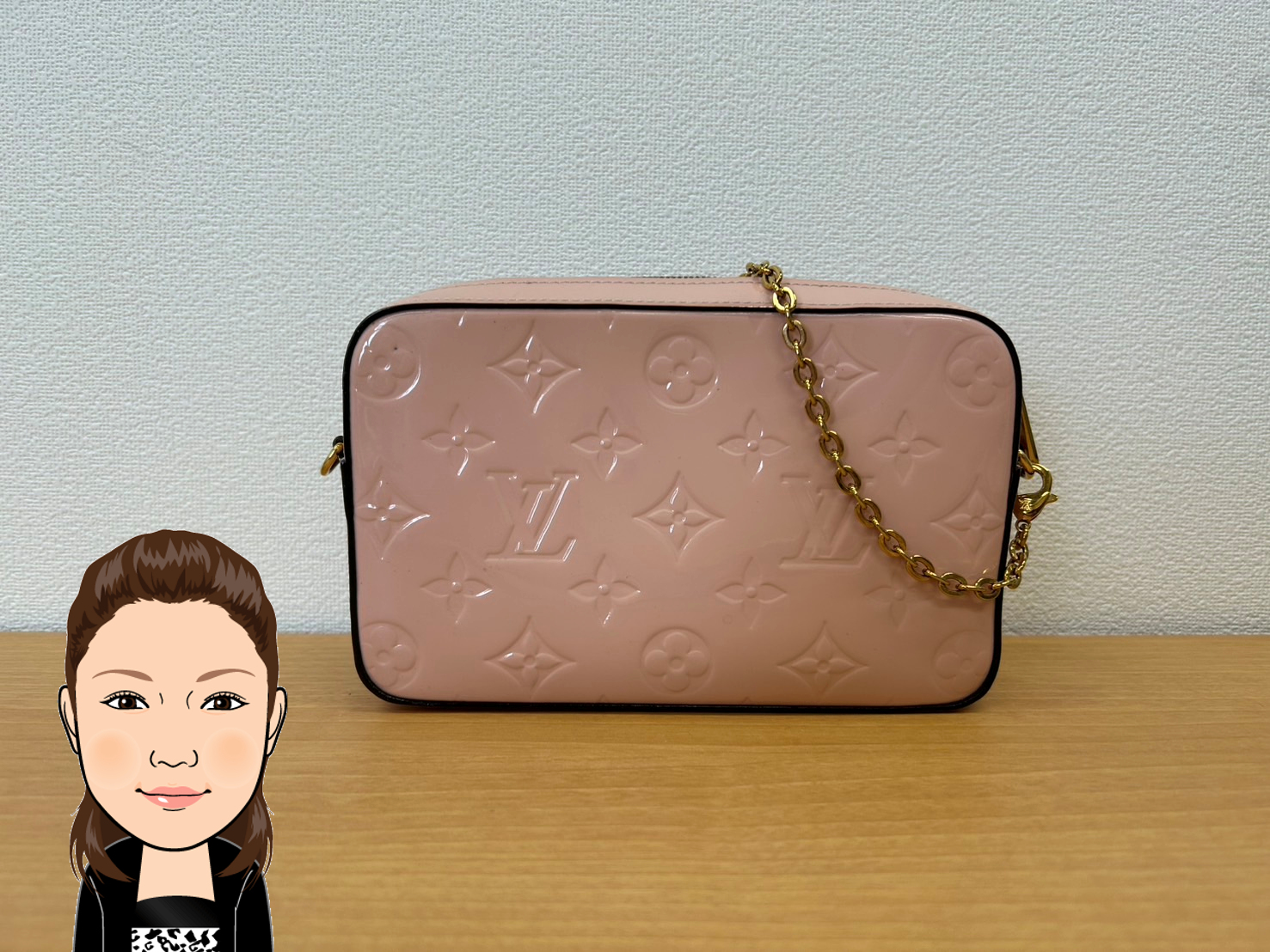 LOUIS VUITTON 【ルイヴィトン】 ヴェルニ ショルダーバッグ カメラ  