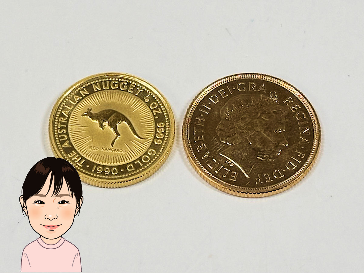 K24/K22 【24金/22金】 金貨 コイン 画像1