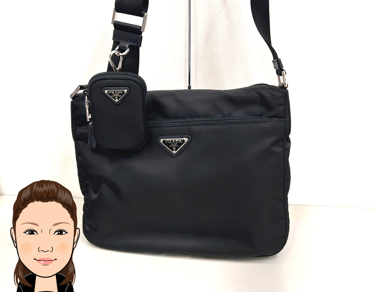 PRADA 【プラダ】 ナイロン ショルダーバッグ 画像1