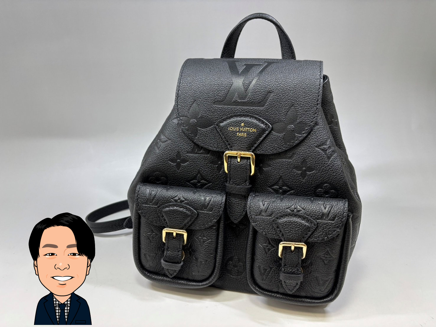 LOUIS VUITTON 【ルイヴィトン】 モノグラム・アンプラント バックアップ リュック M47072 画像1