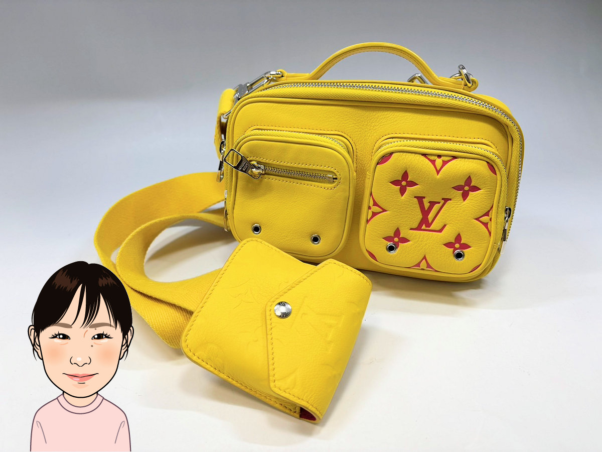 LOUIS VUITTON 【ルイヴィトン】  カーフレザー ユーティリティクロスボディバッグ M58652 画像1