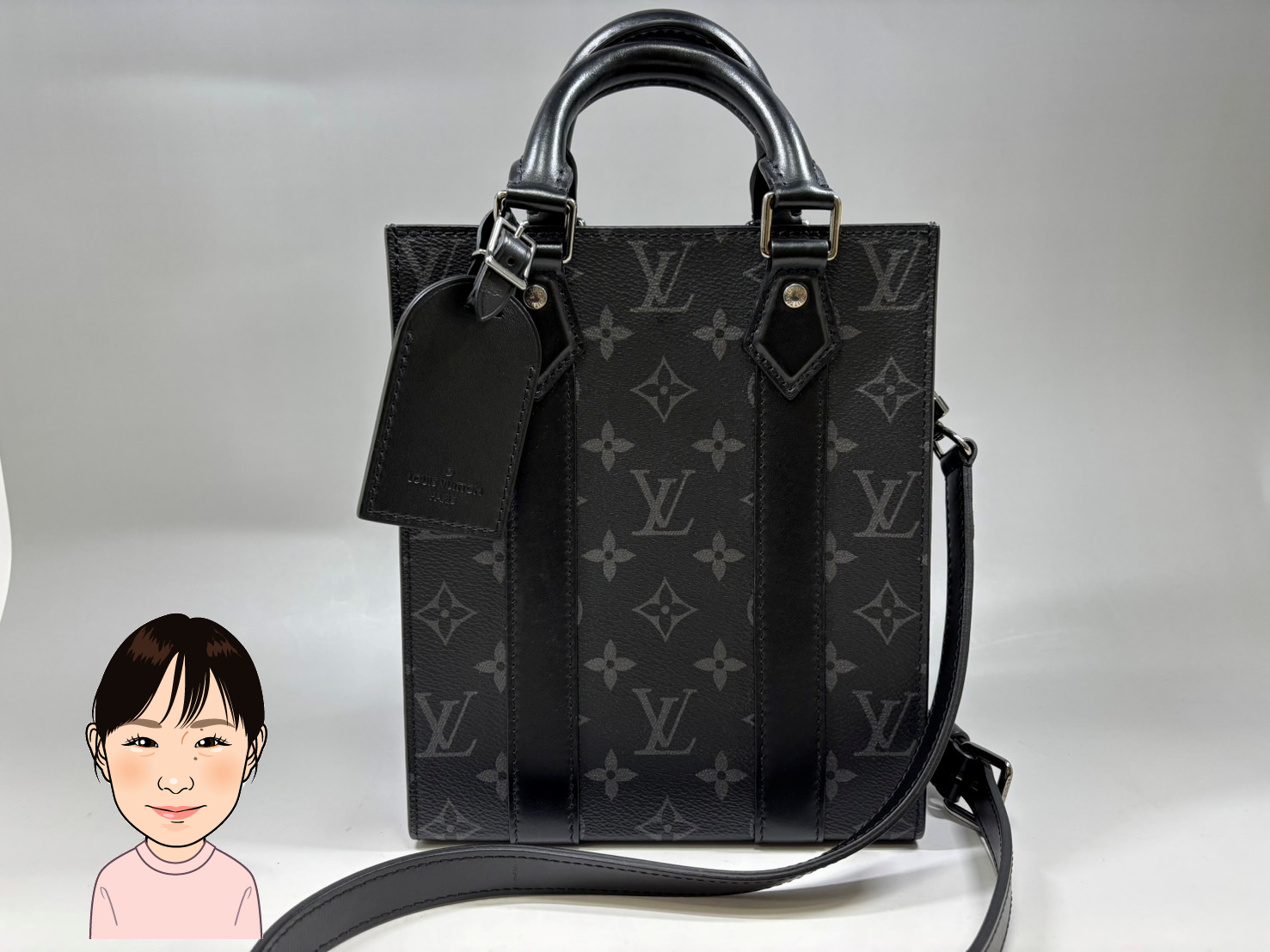 LOUIS VUITTON 【ルイヴィトン】 モノグラム・エクリプス サックプラMINI M46453 画像1