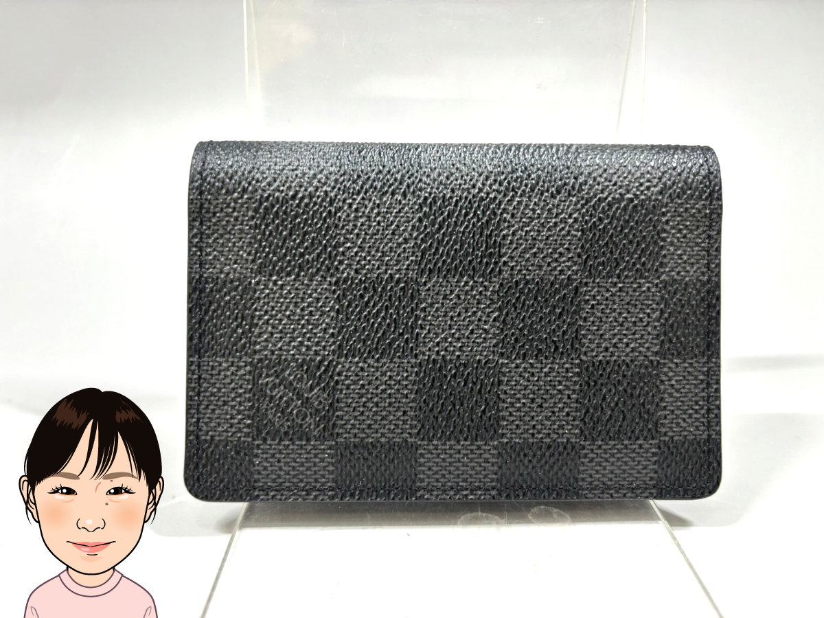 LOUIS VUITTON 【ルイヴィトン】 ダミエグラフィット オーガナイザードゥポッシュ カードケース  N63143 画像1