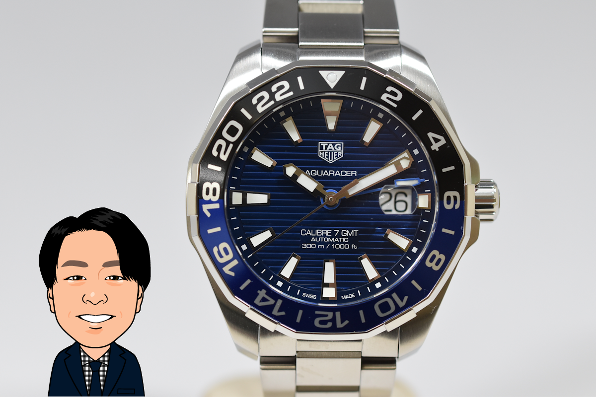 TAG Heuer 【タグホイヤー】アクアレーサー GMT WAY201T 画像1
