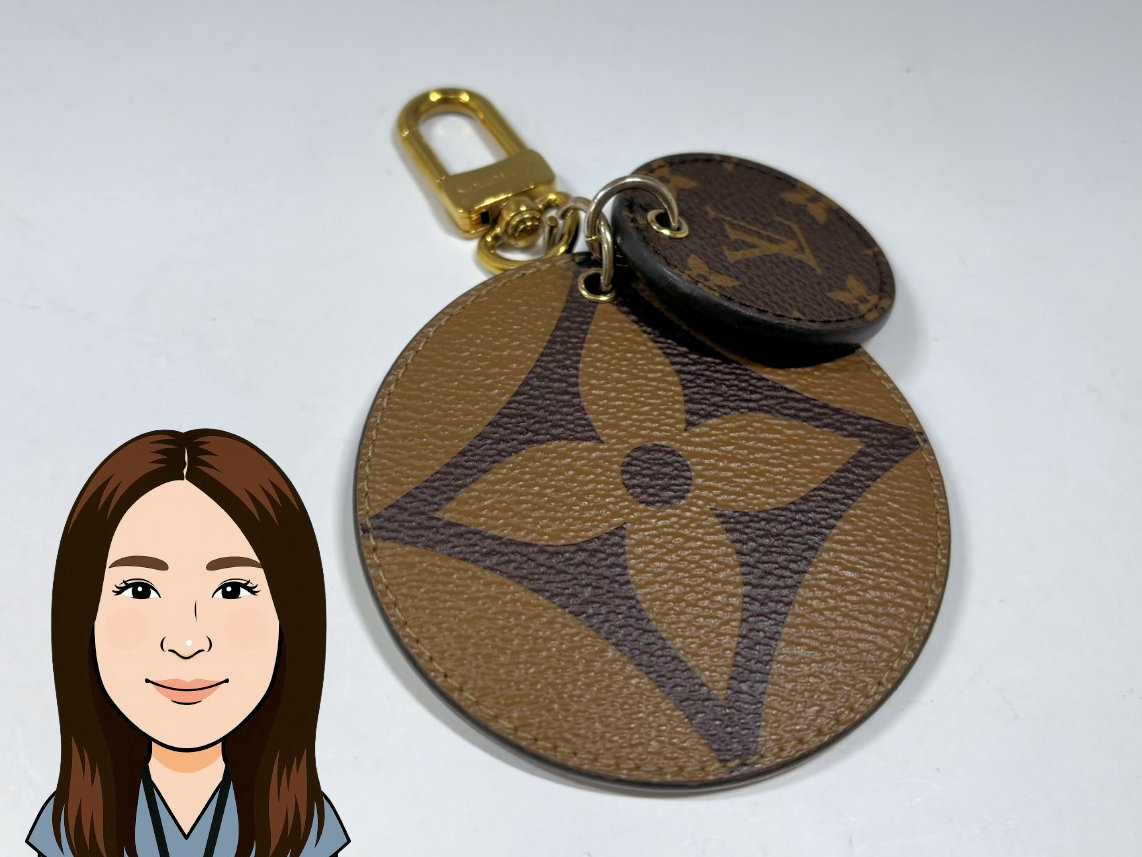 LOUIS  VUITTON 【ルイヴィトン】 ポルトクレイリュストレ キーホルダー 画像1