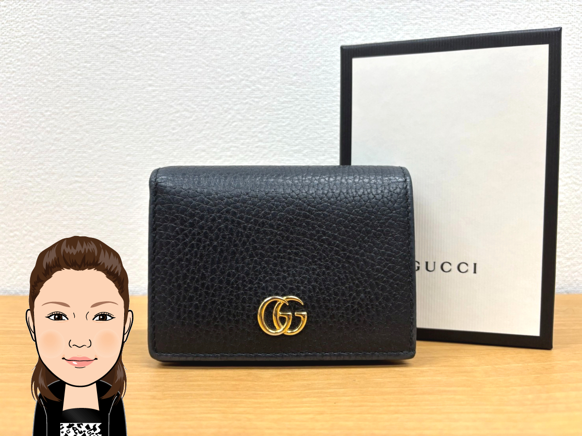GUCCI 【グッチ】 GGマーモント 2つ折り財布 456126 画像1