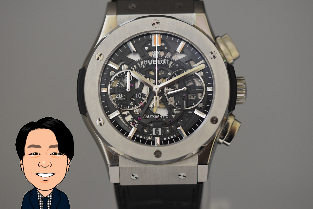 HUBLOT 【ウブロ】 クラシックフュージョン アエロフュージョン クロノグラフ 画像1