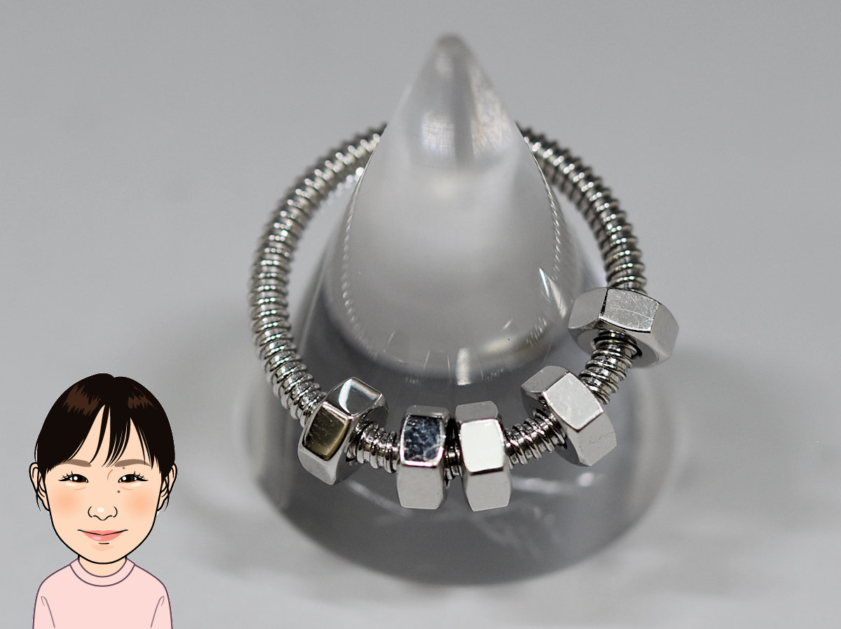 Cartier 【カルティエ】 K18WG　エクルドゥカルティエ　リング 画像1
