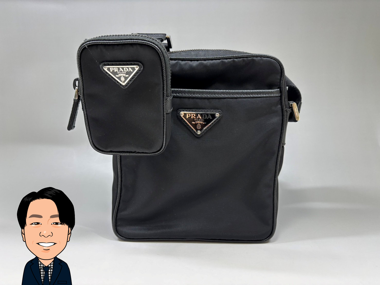 PRADA 【プラダ】 REナイロン テスート ショルダーバッグ 画像1