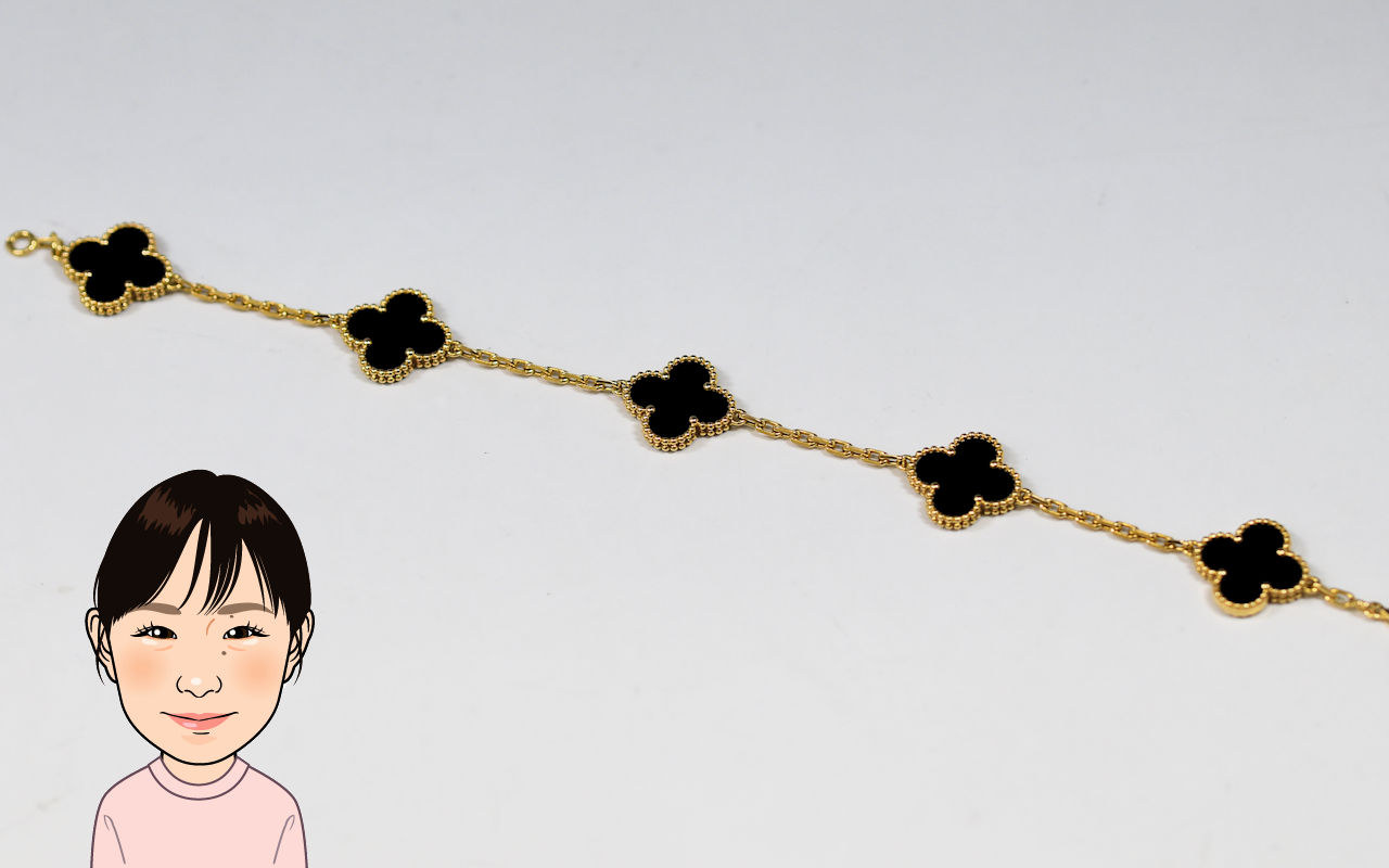 Van Cleef & Arpels【ヴァンクリーフ&アーペル】 ヴィンテージアルハンブラ ブレスレット 画像1