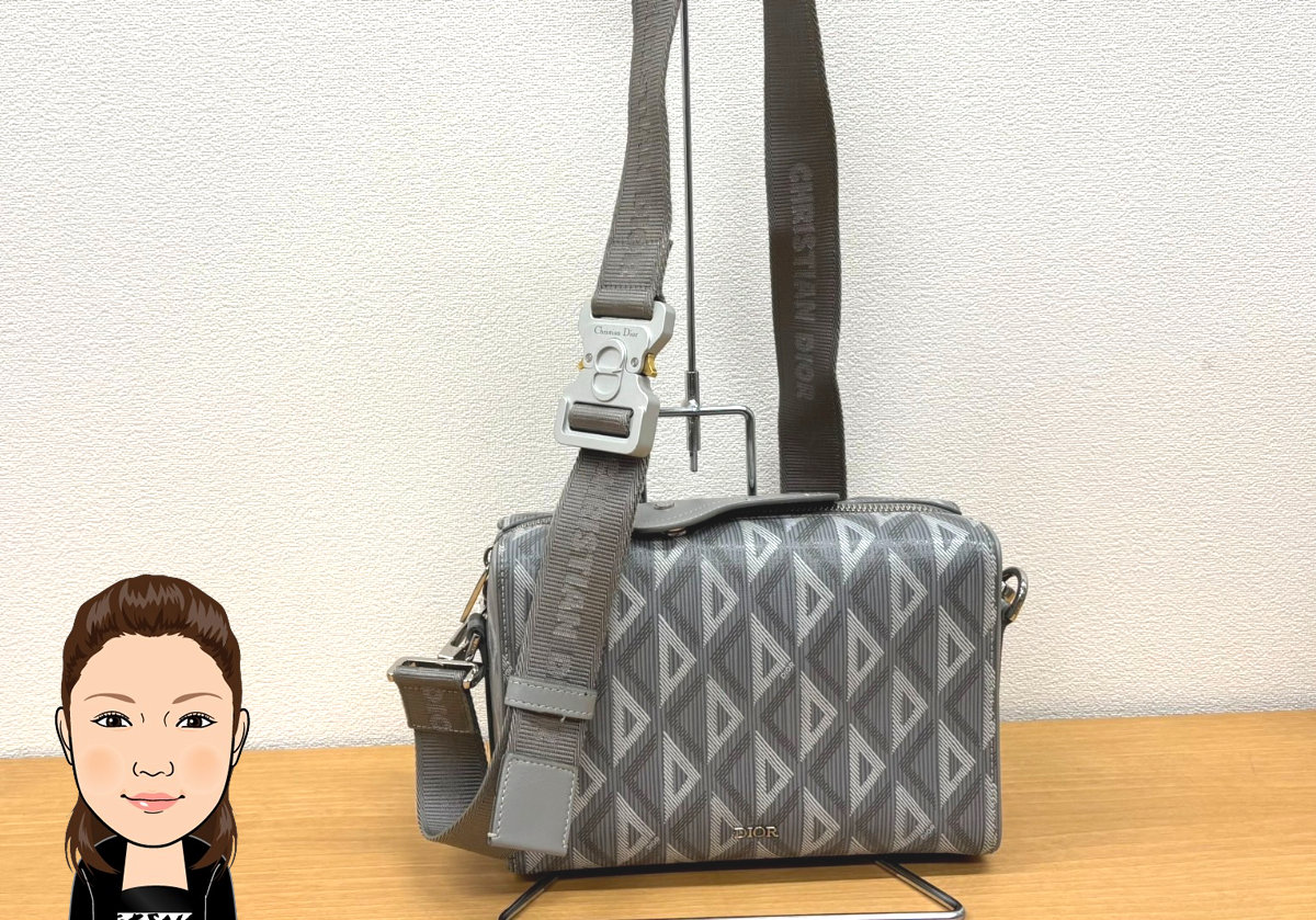 C.Dior 【クリスチャンディオール】 ダイヤモンド ランゴ22 ショルダーバッグ 画像1