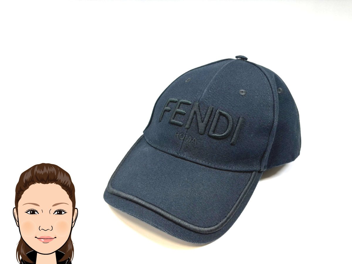 FENDI 【フェンディ】 デニム キャップ 帽子 画像1