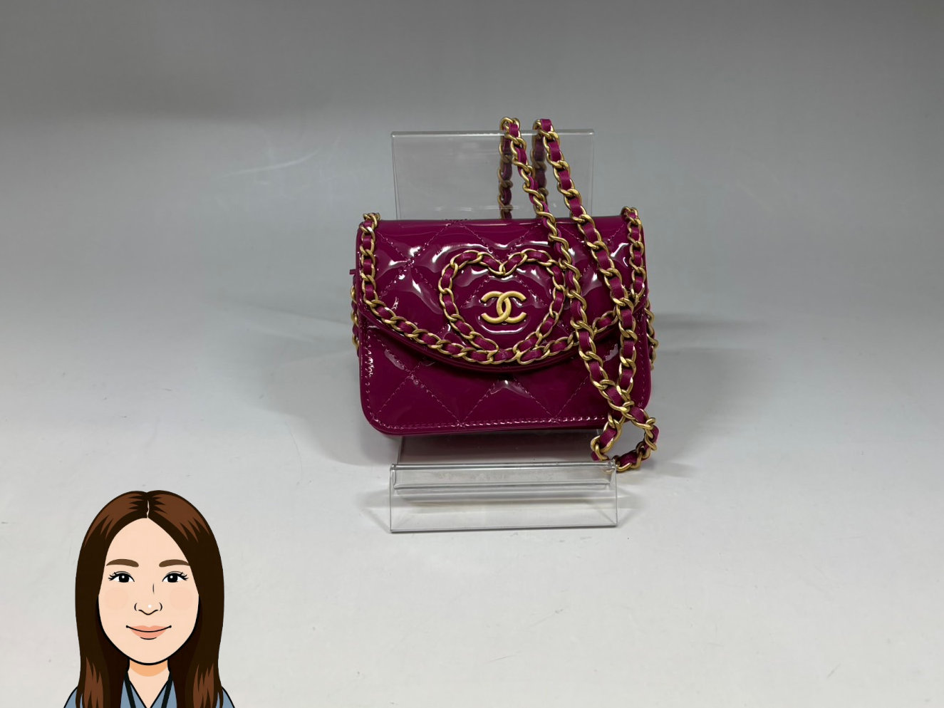 CHANEL 【シャネル】マトラッセ チェーンクラッチ ショルダーバッグ 画像1