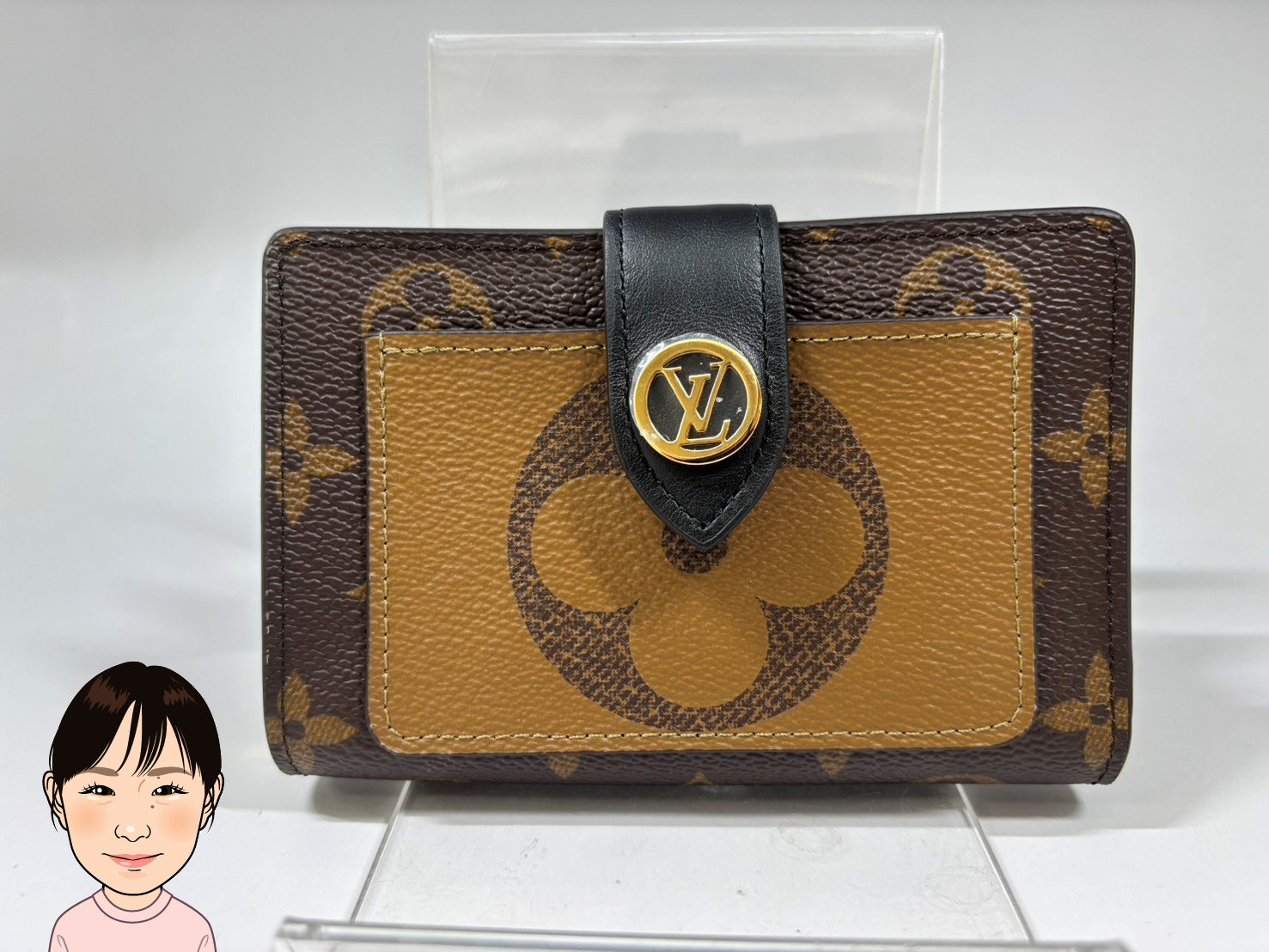 LOUIS VUITTON 【ルイヴィトン】 モノグラム・リバース ポルトフォイユ・ジュリエット M69432 画像1