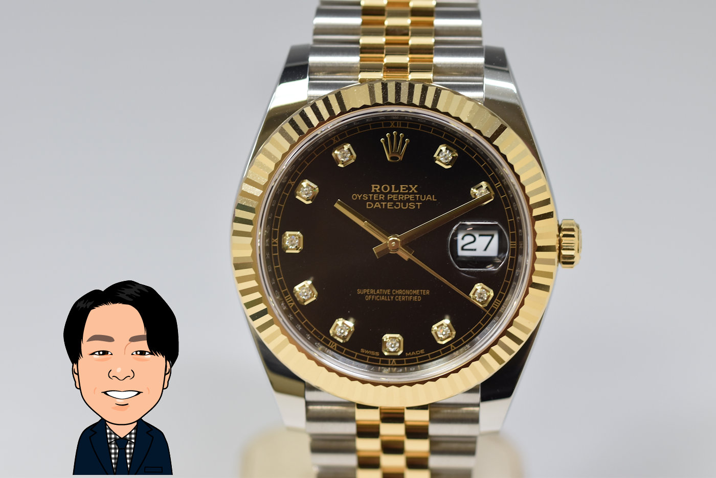 ROLEX 【ロレックス】 デイトジャスト 126333G 画像1
