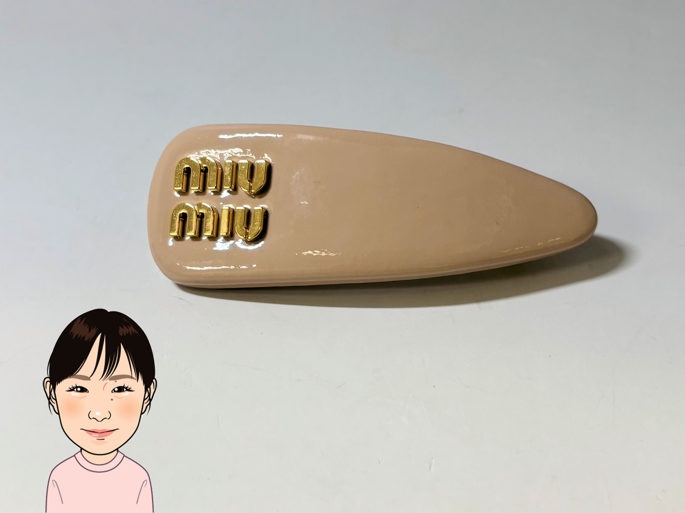 MIUMIU 【ミュウミュウ】 ヘアクリップ 画像1