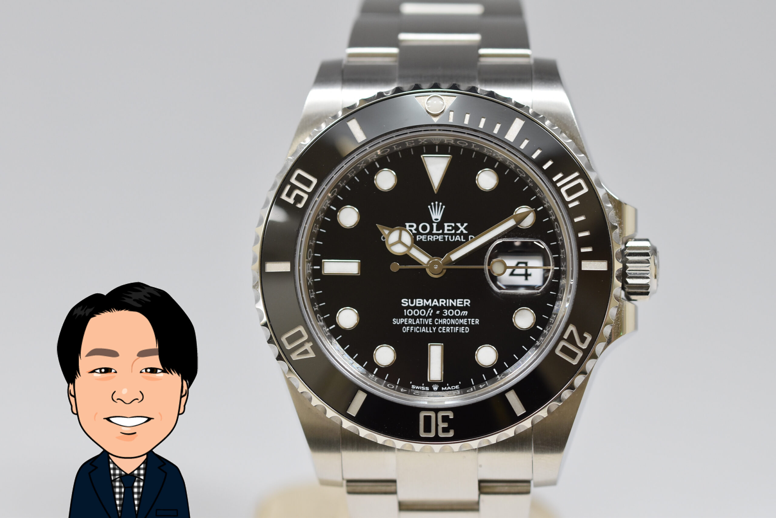 ROLEX 【ロレックス】 126610LN サブマリーナデイト 腕時計 画像1