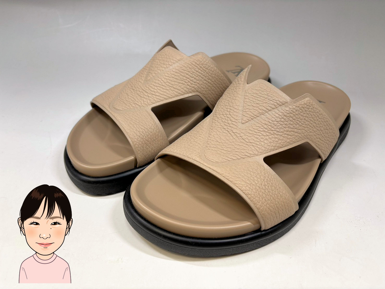 LOUIS VUITTON 【ルイヴィトン】 LVオアシスミュール サンダル 画像1