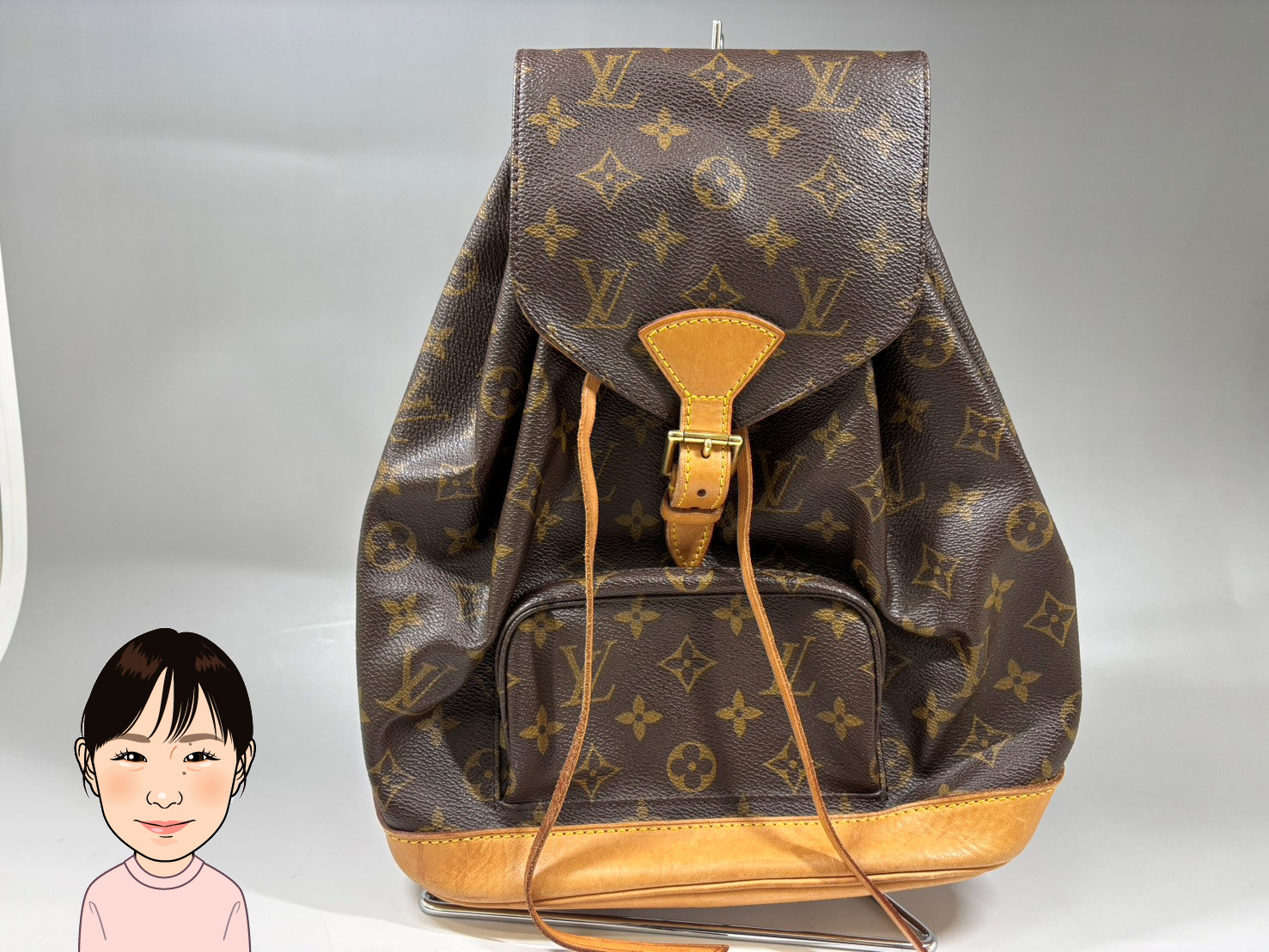 LOUIS VUITTON 【ルイヴィトン】 モノグラム モンスリMM 画像1