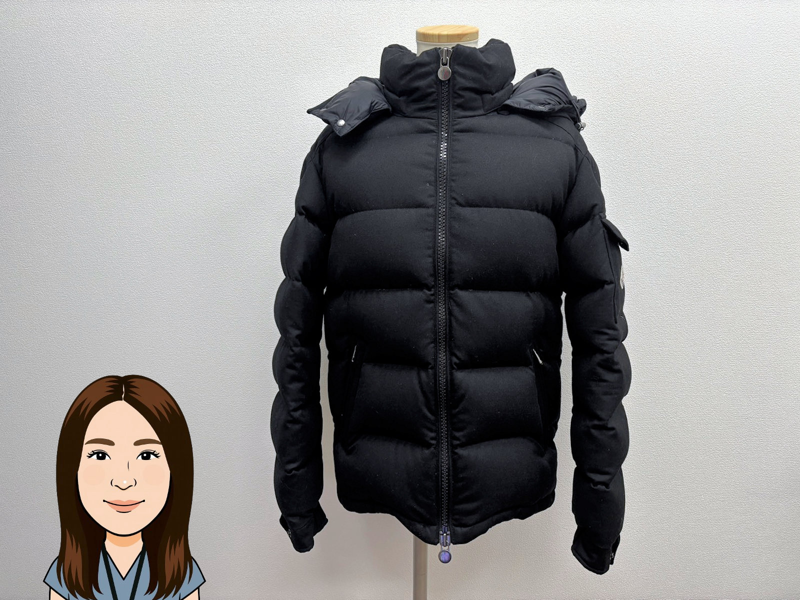 MONCLER 【モンクレール】 ウール ダウンジャケット MONTGENEVRE 画像1