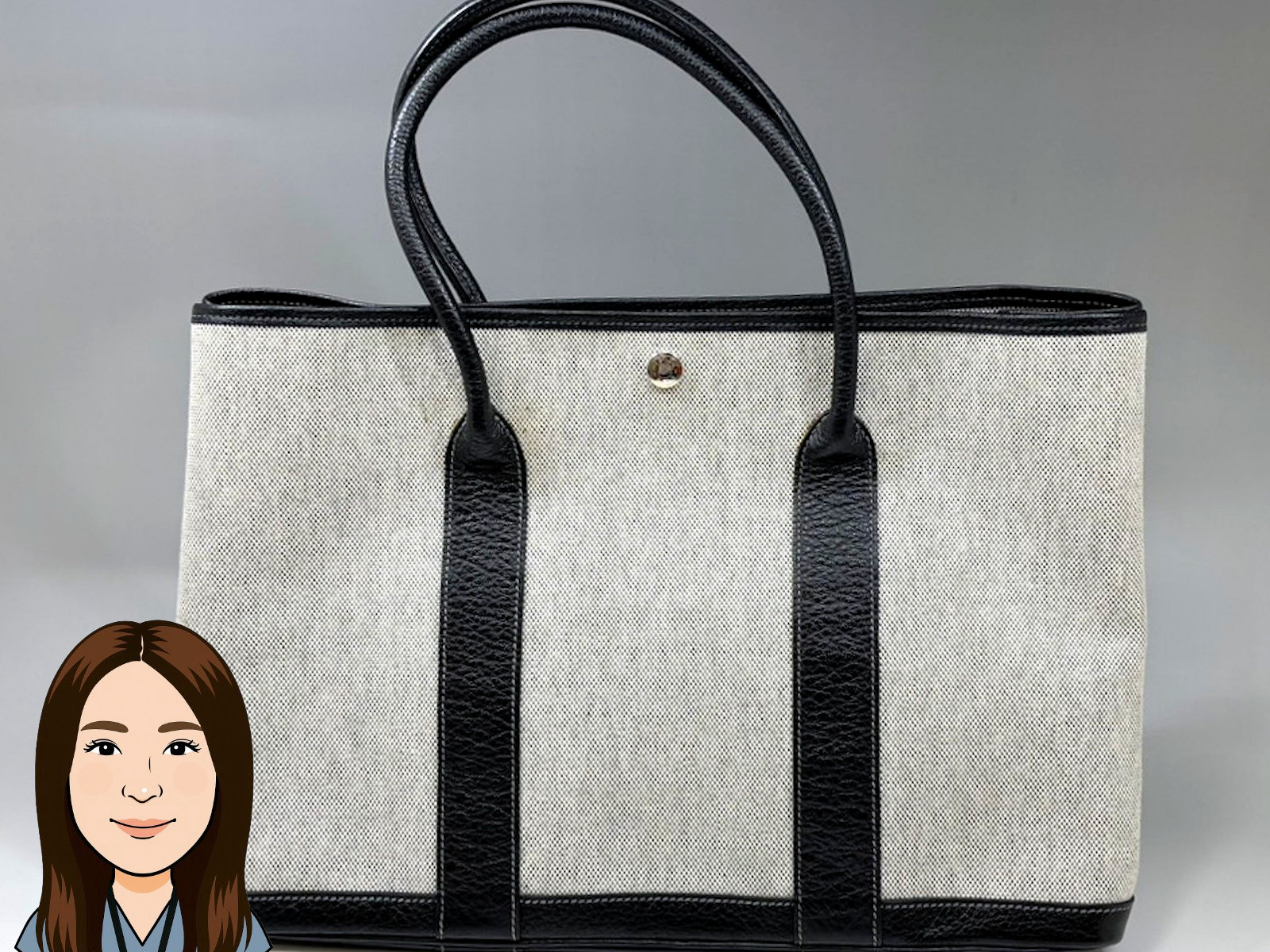 HERMES 【エルメス】 トワルアッシュ ガーデンパーティPM 画像1
