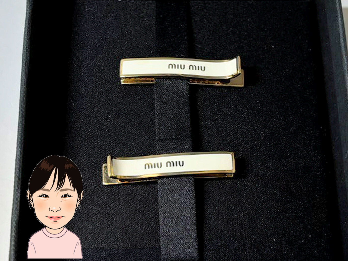 MIUMIU 【ミュウミュウ】 ヘアクリップ 画像1