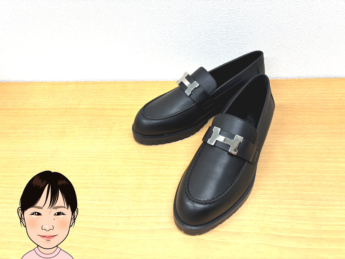 HERMES 【エルメス】 モカシン フォーブル ローファー 画像1