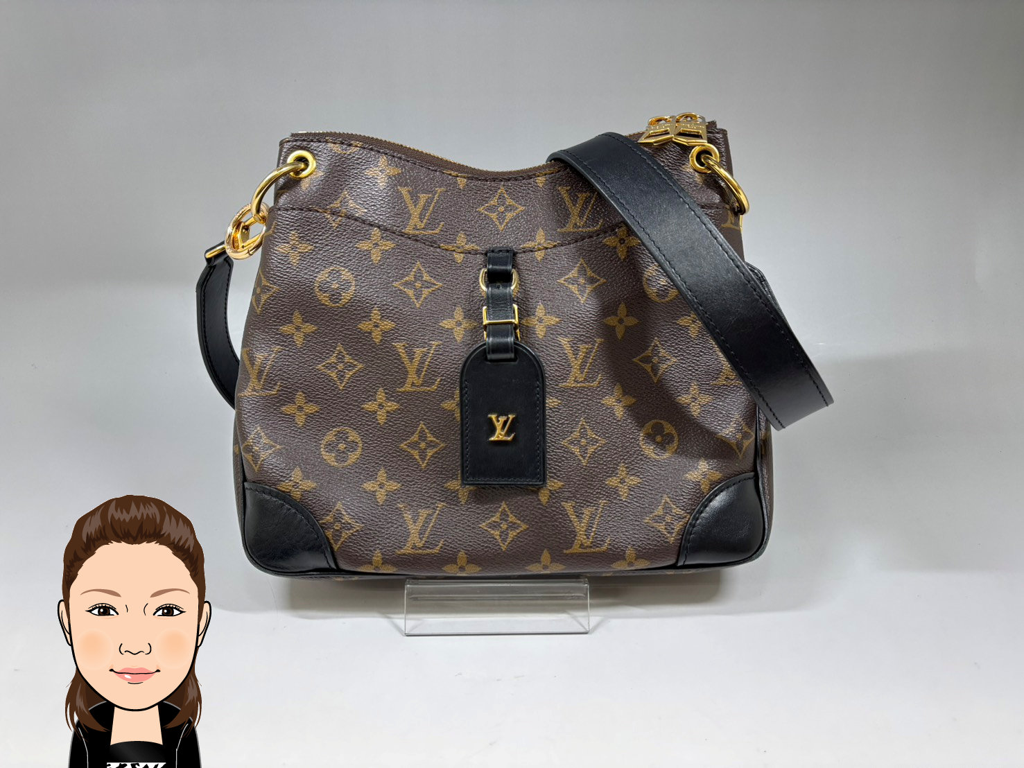 LOUIS VUITTON 【ルイヴィトン】 モノグラム オデオンNM MM M45352 画像1