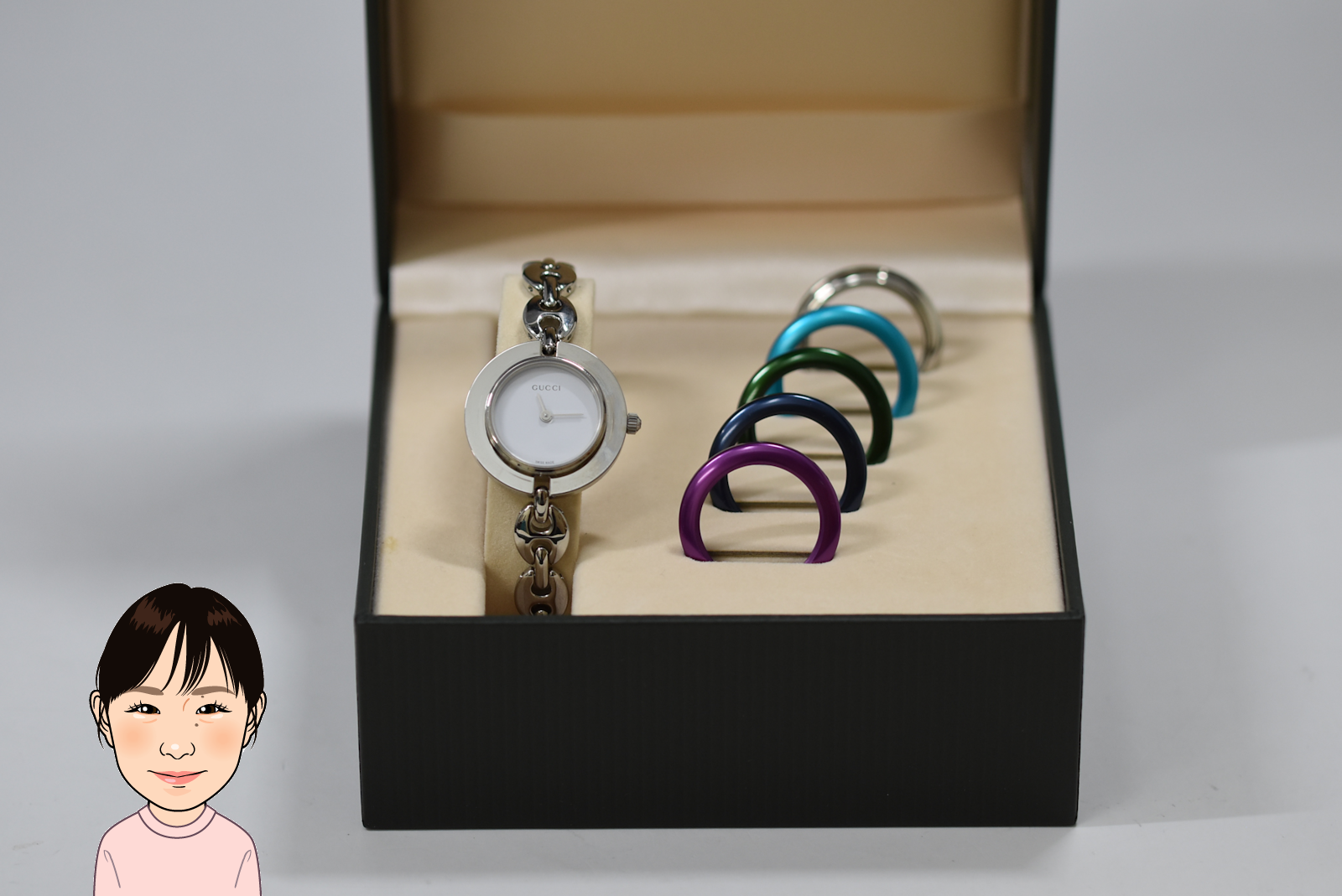 GUCCI 【グッチ】 チェンジベゼル 時計 画像1