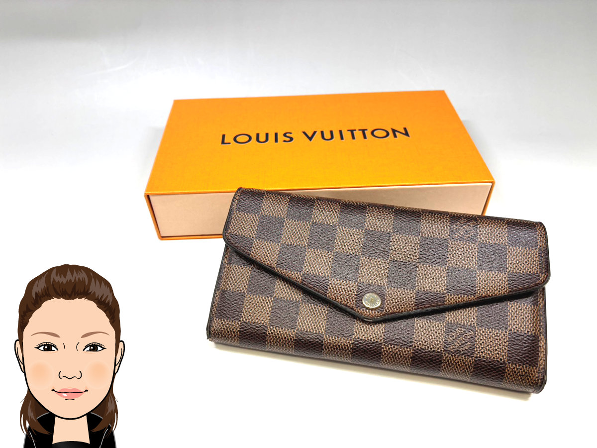 LOUIS VUITTON 【ルイヴィトン】 ダミエ ポルトフォイユ･サラ N60114 画像1